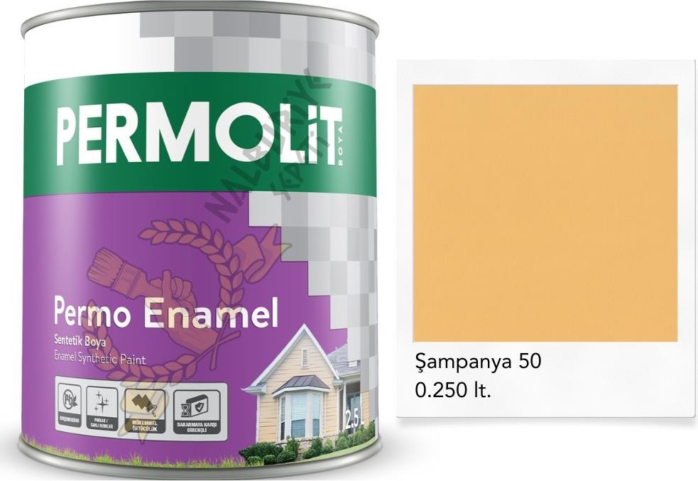 Enamel Sentetik Yağlı Boya Şampanya 0.250 Lt.