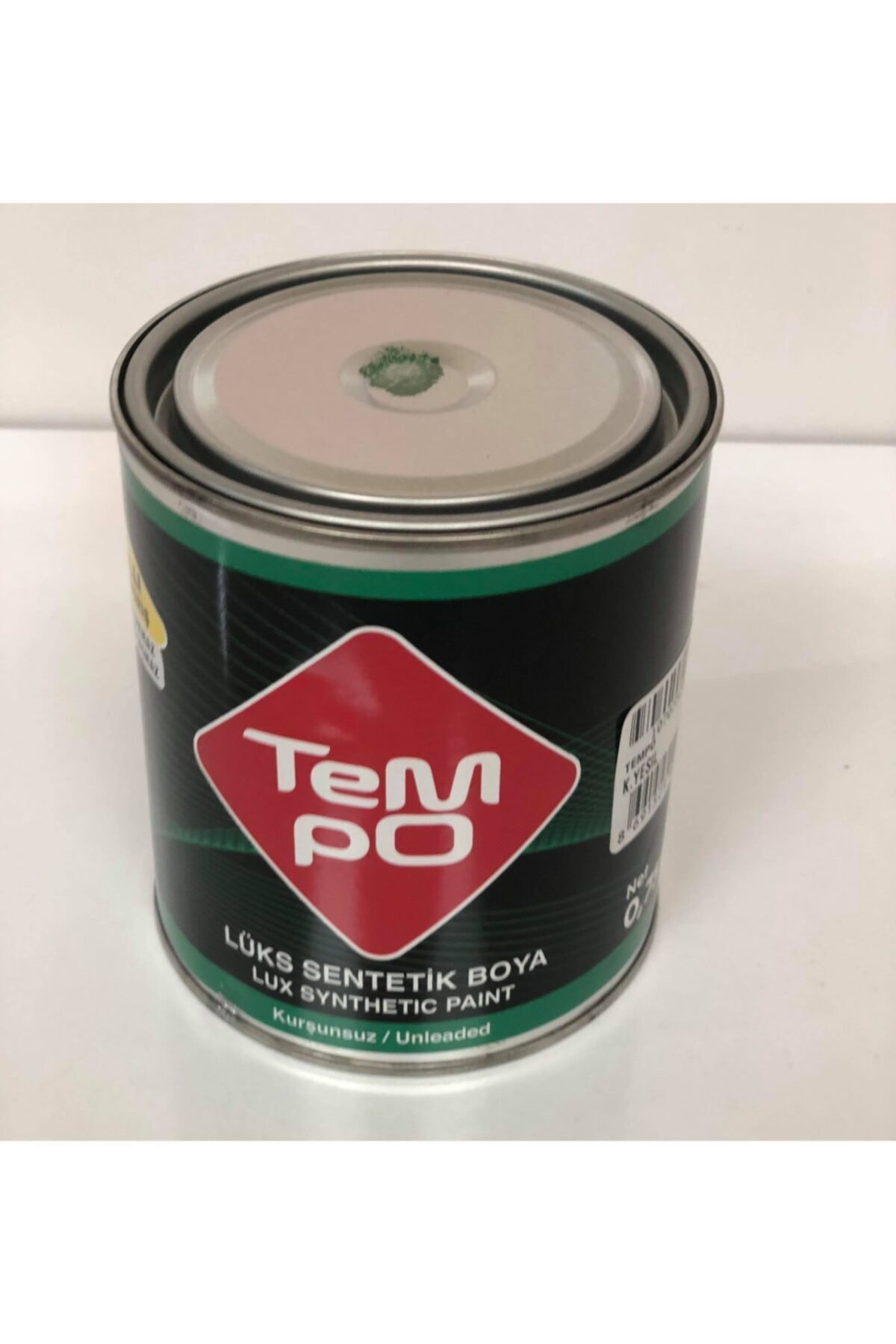 TEMPO Lüks Sentetik Yağlı Boya Beyaz 0,75 Lt