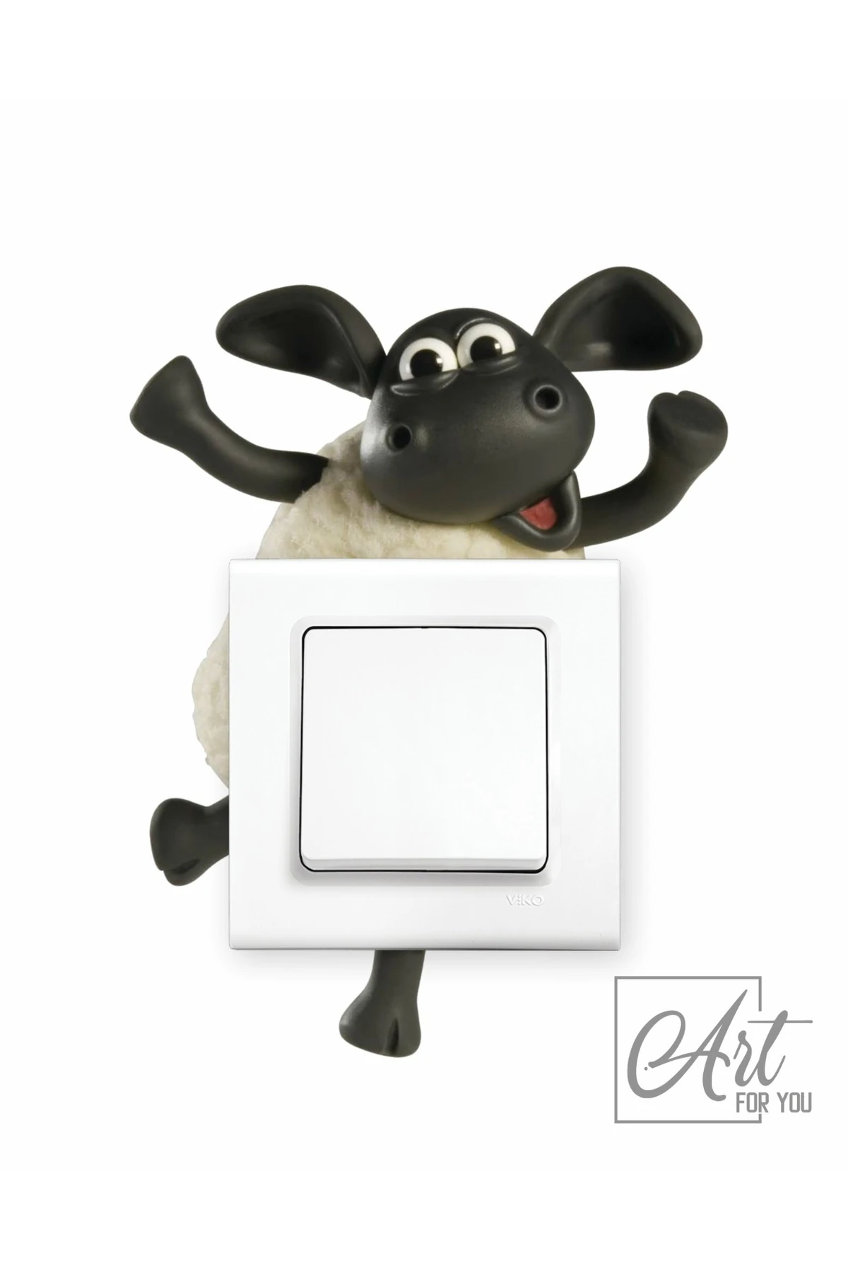 Sevimli Hayvan Temalı Anahtar Piriz STİCKER