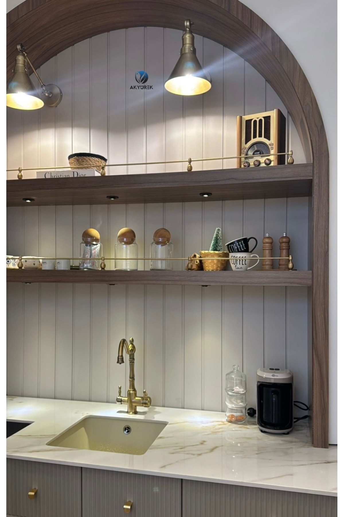 AKYÜREK  LB 3786 MODEL BUTE MAT BEYAZ DEKOR PROFİL DUVAR KAPLAMA PANEL LAMBRİ