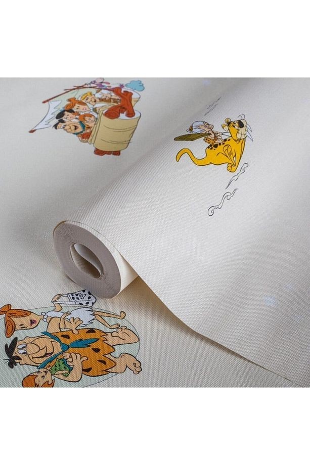 Adakids 8923 Serie Taş Devri Desenli Çocuk Odası Duvar Kağıdı 8923-2