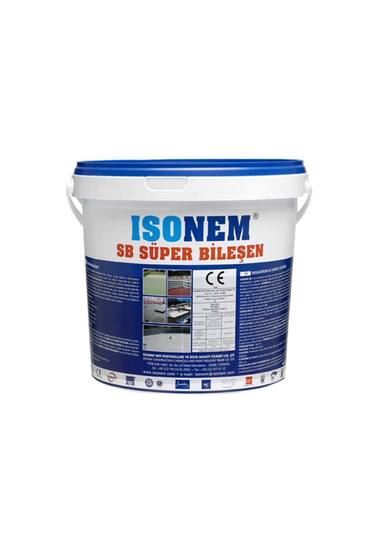 İsonem Sb Süper Bileşen Beyaz 18 Kg