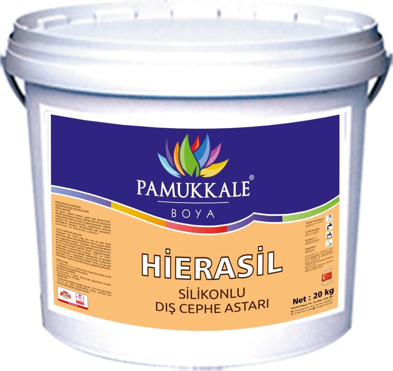 Hierasil Silikonlu Dış Cephe Astarı 10 Kg