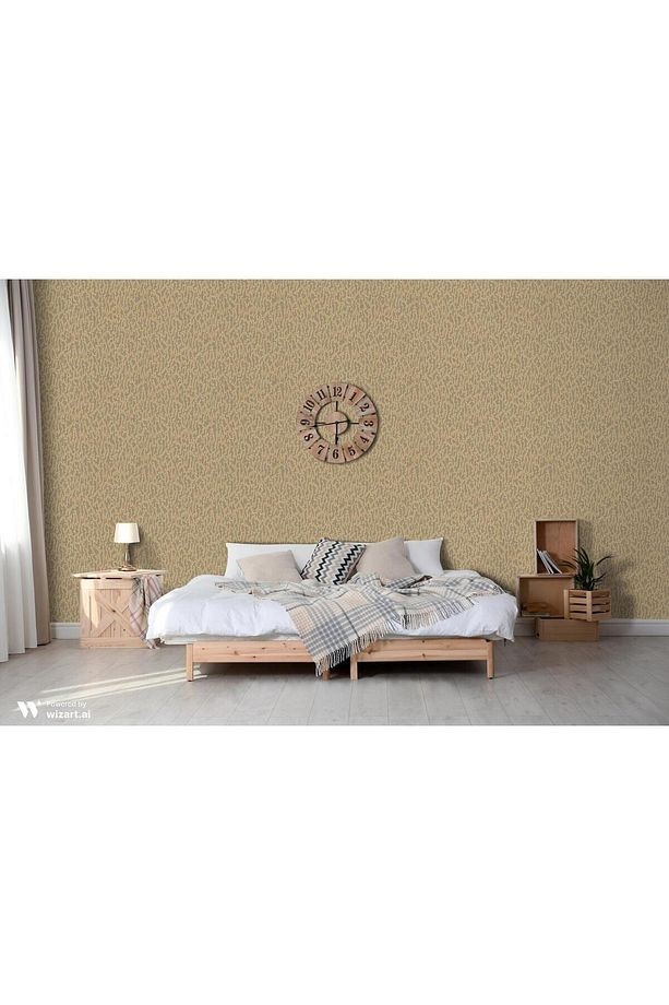 VERA 1510-4 KREM KAHVE MODERN GEOMETRİK DESENLİ 16,5 m2 DUVAR KAĞIDI
