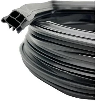 Çelik Kapı Kasa Fitili Contası Çk-01 Siyah 6 mt