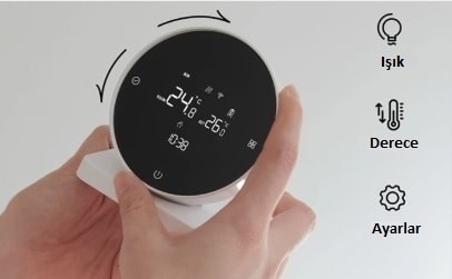 No.1 Wifi Akıllı Kablosuz Dijital Oda Termostatı