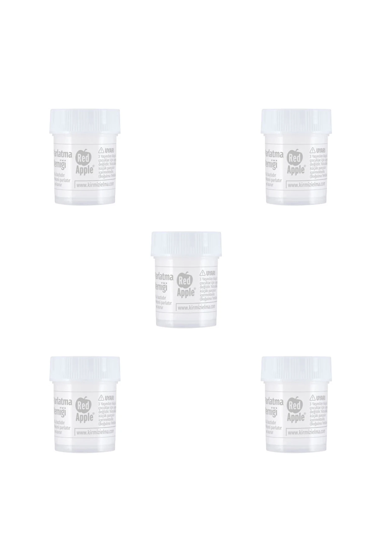 5 Adet Parlatma Verniği 25 ml Su Bazlı Vernik Seramik Hamuru İçin Vernik Boya Koruma Verniği Parlak