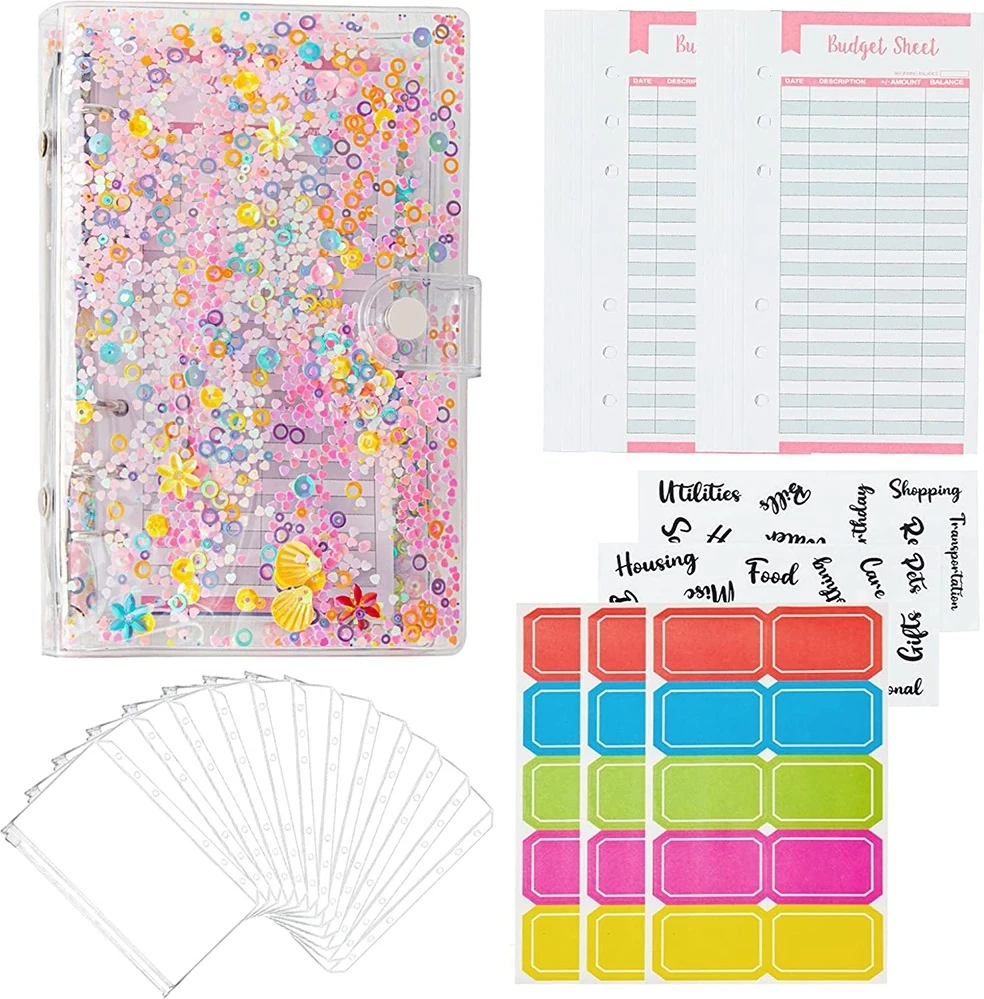 Bütçeleme Için Nakit Zarflar Için Bütçe Bağlayıcı Para Düzenleyici Nakit Zarflı Bütçe Planlayıcısı (Yurt Dışından)