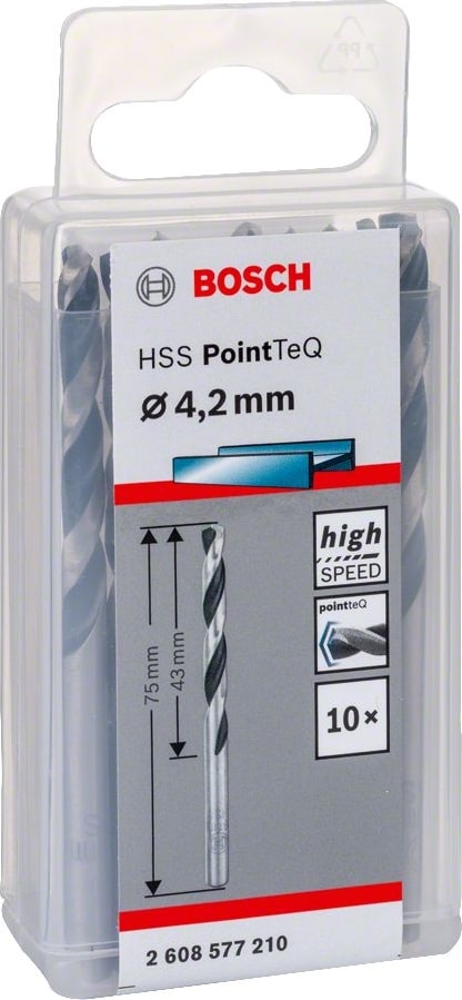 - Hss-Pointeq Metal Matkap Ucu 4,2 mm 10'lu