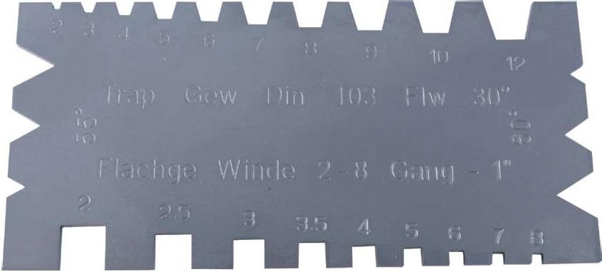 90X40MM Pld Torna Kalem Mastarı