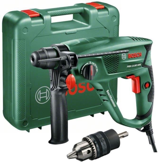 BOSCH Pbh 2100 Sre Sds-Plus Kırıcı Delici Çantalı Yedek Supra Mandrenli