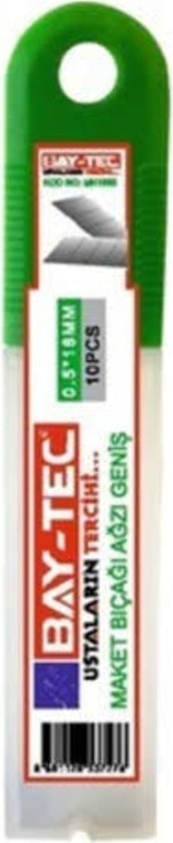 Bay Tec  Maket Bıçağı Ağzı 0.5X18 mm