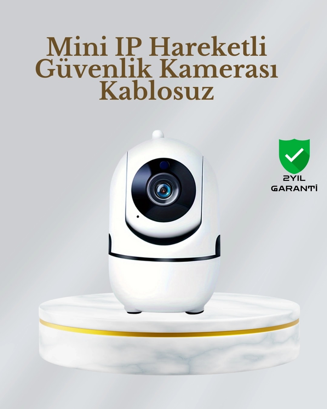 Buğz 360° Dönen Akıllı Wifi Kamera – Uzaktan Kontrol ve Iki Yönlü Ses Özellikli