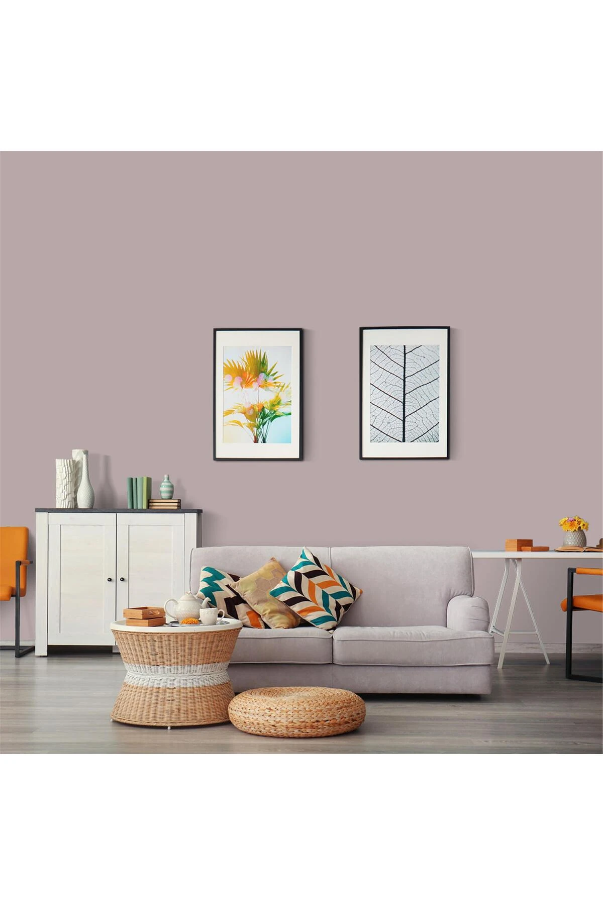 4116 - Gizemli Viole - Ci-6453 2,5 Litre Perla Mat Silikonlu Iç Cephe Boyası (28800011000)