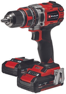 EİNHELL Professional Akülü Darbeli Vidalama TP-CD 18/50 Li-i BL Kit Power X-Change (18 V, kömürsüz, 50 Nm, darbeli delme fonksiyonu, 2x 2,0 Ah akü + şarj cihazı dahildir) - 4513940
