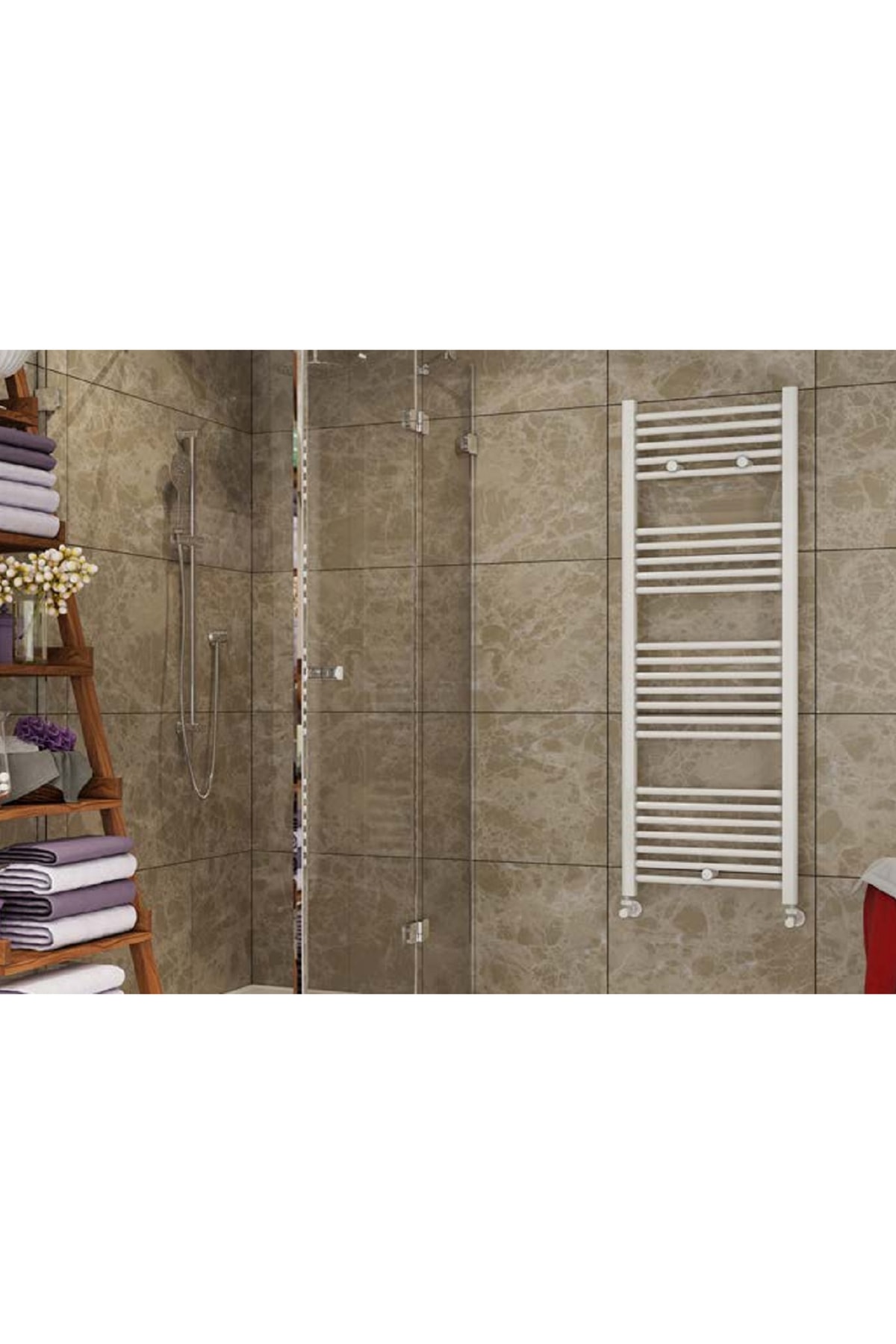 30/70 cm 10 Borulu Beyaz Havlupan