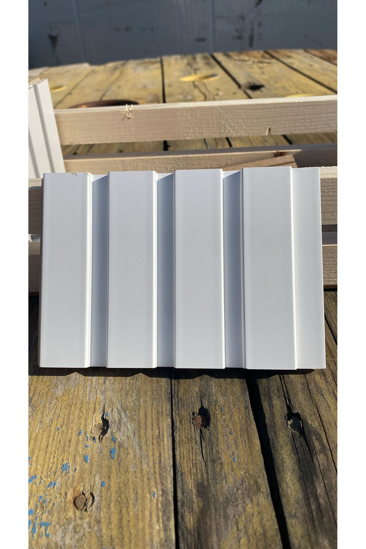 Mdf Duvar Paneli ve Duvar Lambrisi ve Dekoratif Paneli 15X280 BEYAZ (6'^LI PAKET)