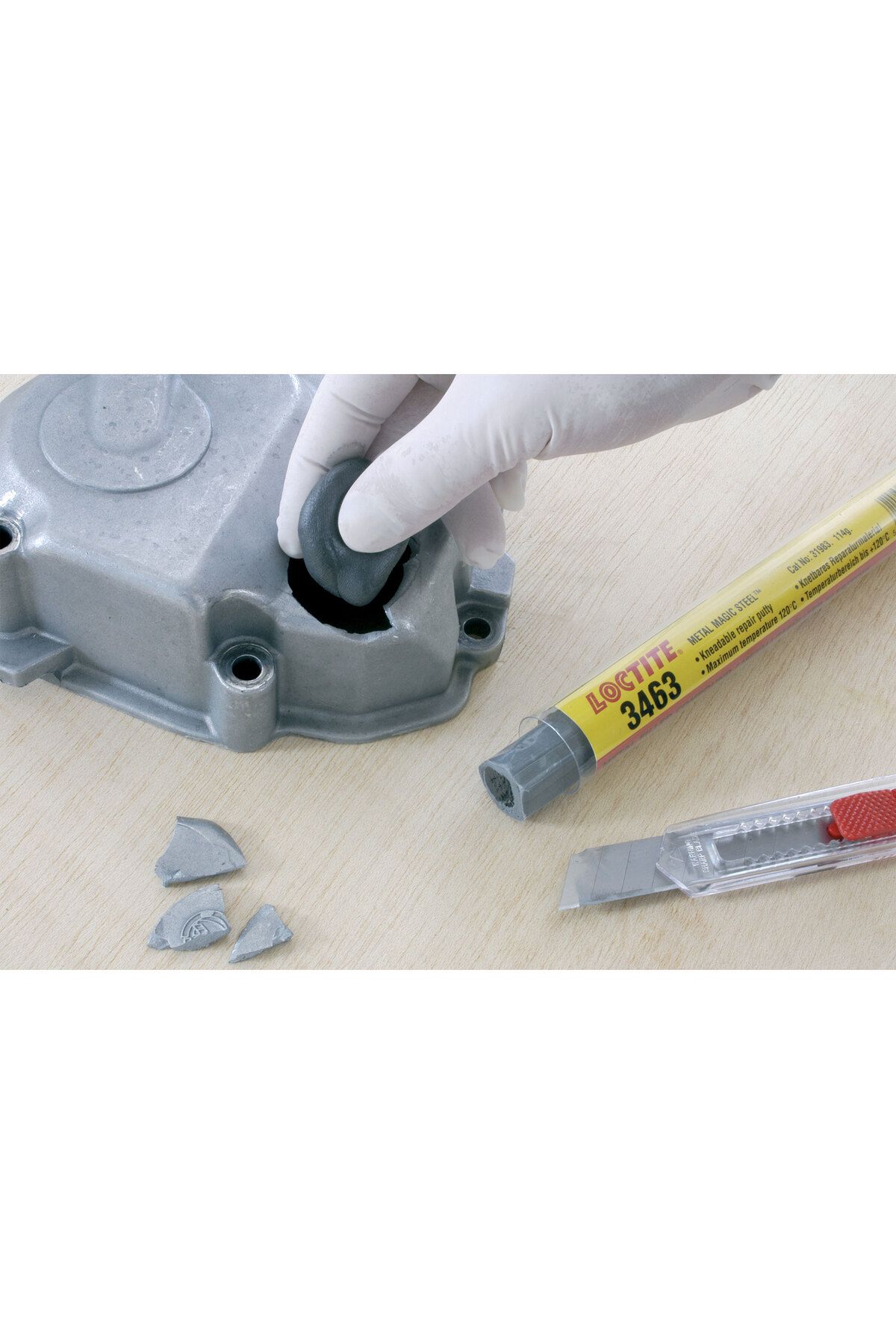 3463 ÇELİK TOZ DOLGULU EPOKSİ ÇUBUK (114gr)