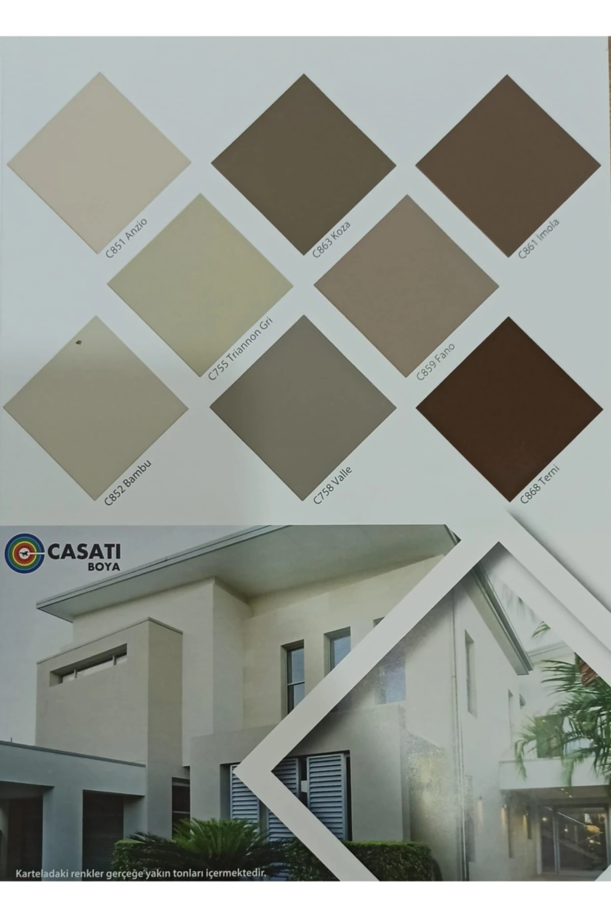 Silikonlu Dış Cephe Boyası C750 Rivoli 2,5 LT