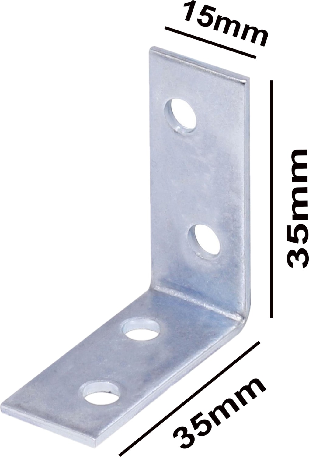 Mobilya Dolap Köşe L Gönye 15X35X35 Bağlantı - 10 Adet