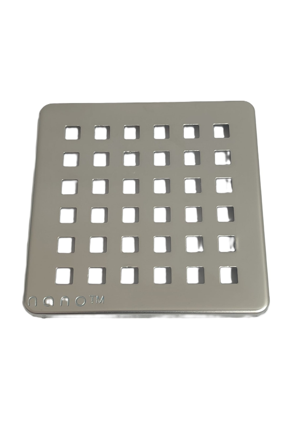 10x10cm Paslanmaz Kare Izgara (Yer sifonu, Yer Süzgeci, Islak Alan Pis Su Giderleri için)