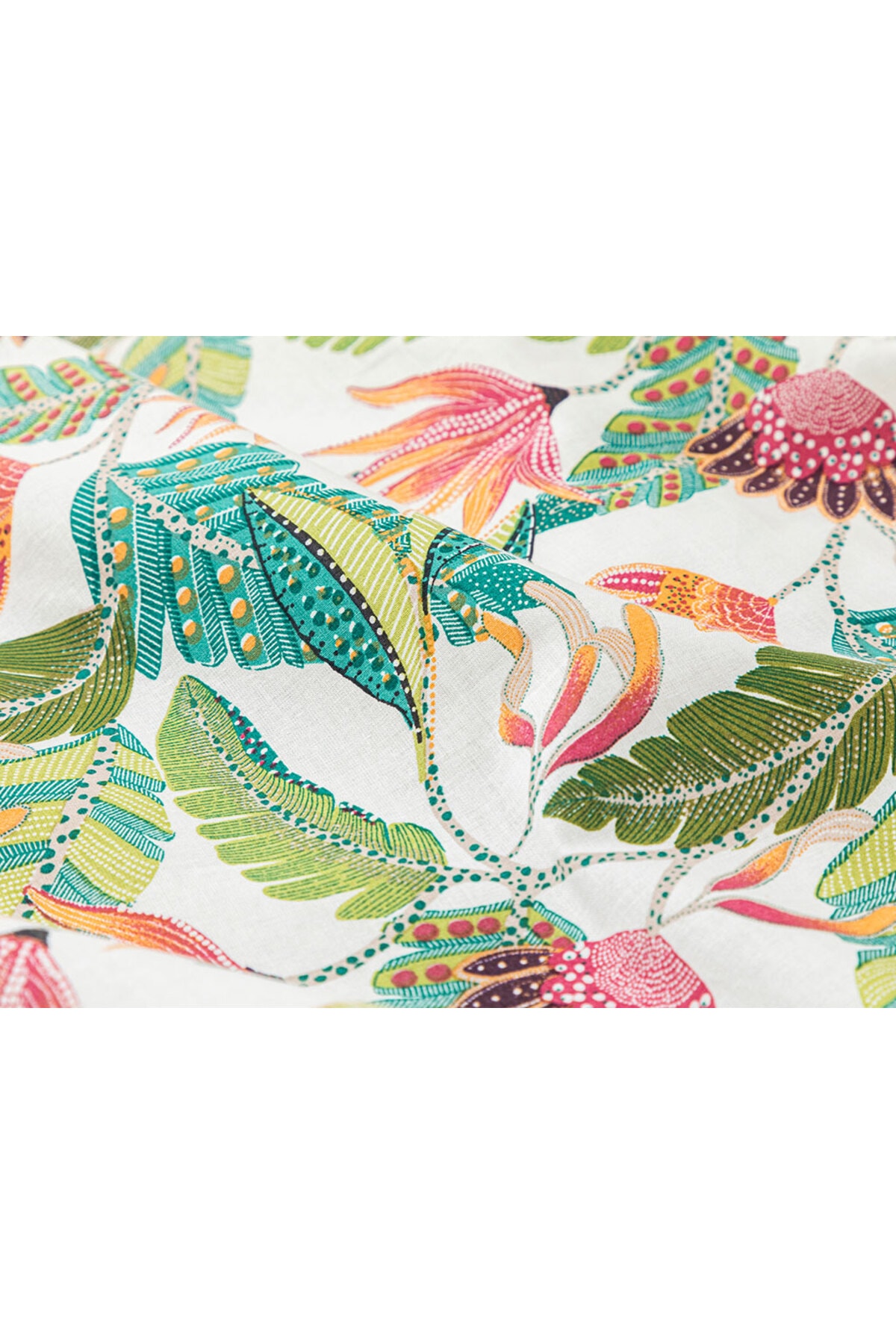 Exotic Flower Pamuklu Tek Kişilik Nevresim Seti 160x220 Cm Pembe