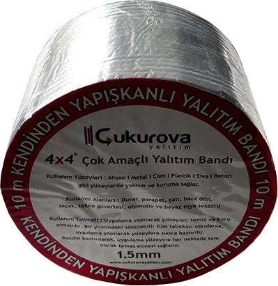 Bitümlü Kendinden Yapışkanlı Su Yalıtım Bantı