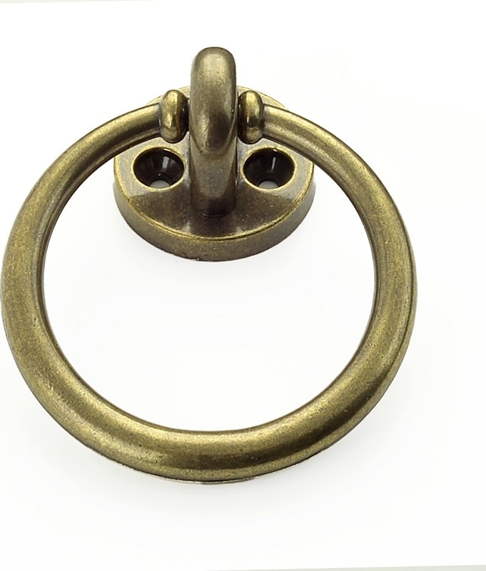 Halka Kulp 60mm Üstten Vidalı Antik (2 Adet)