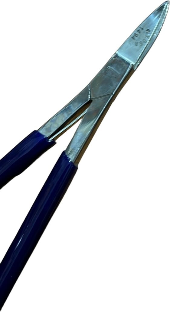 WEBER 1494 Kuyumcu Makası Eğri Ağız -Yaylı
