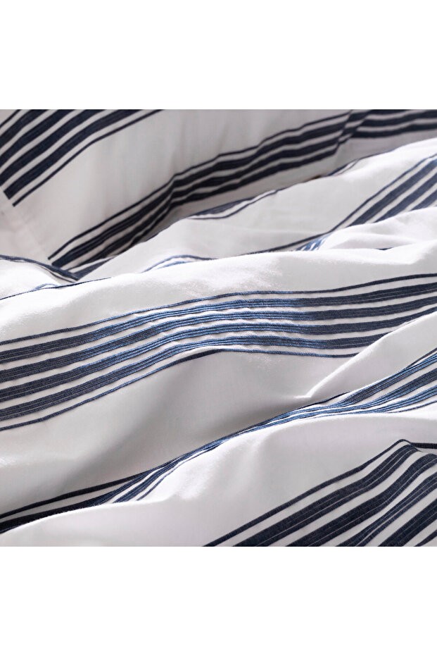 Wave Nevresim Seti King Size 230x220 Cm Beyaz