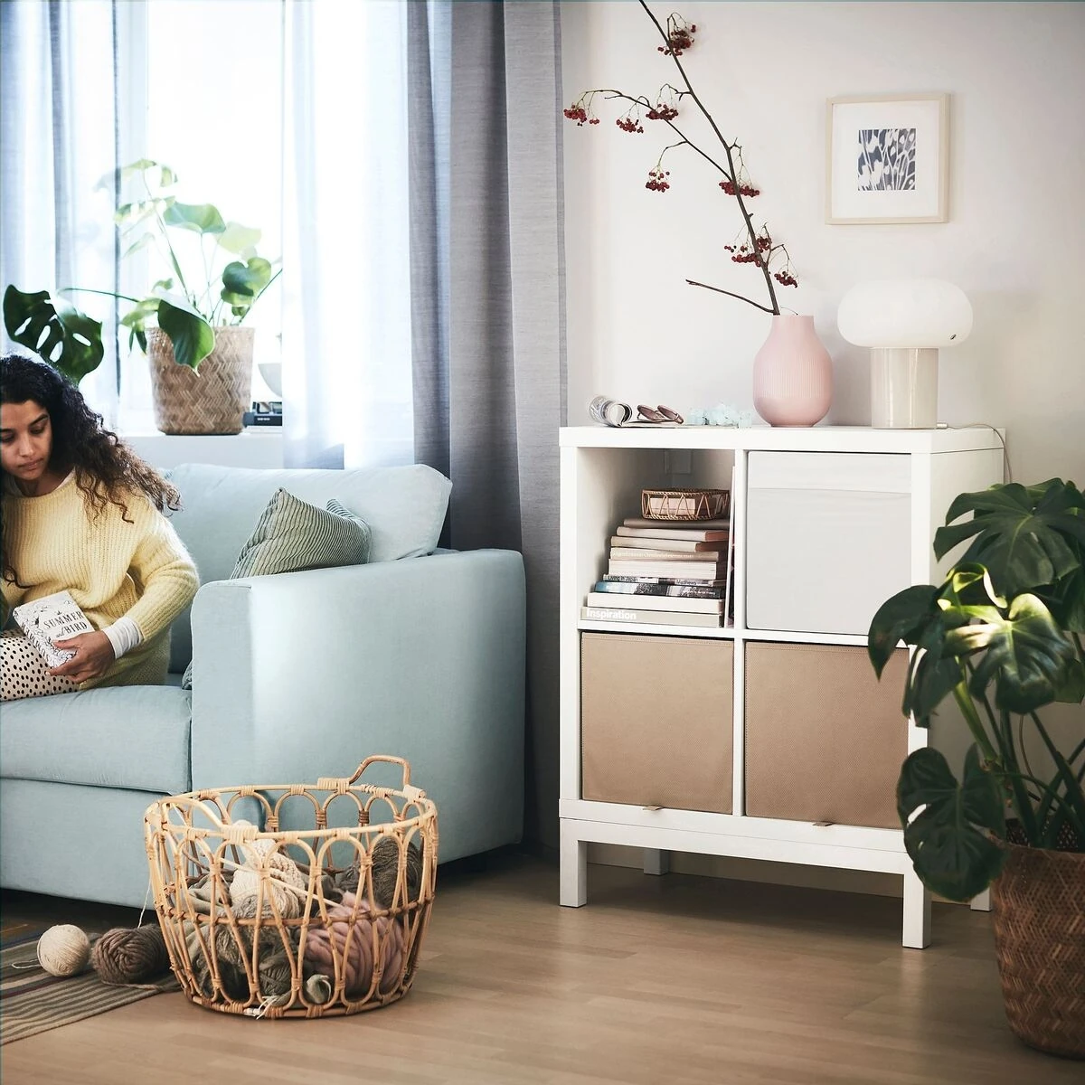 Açık Raf Ünitesi, Beyaz-Beyaz, 77X94 cm