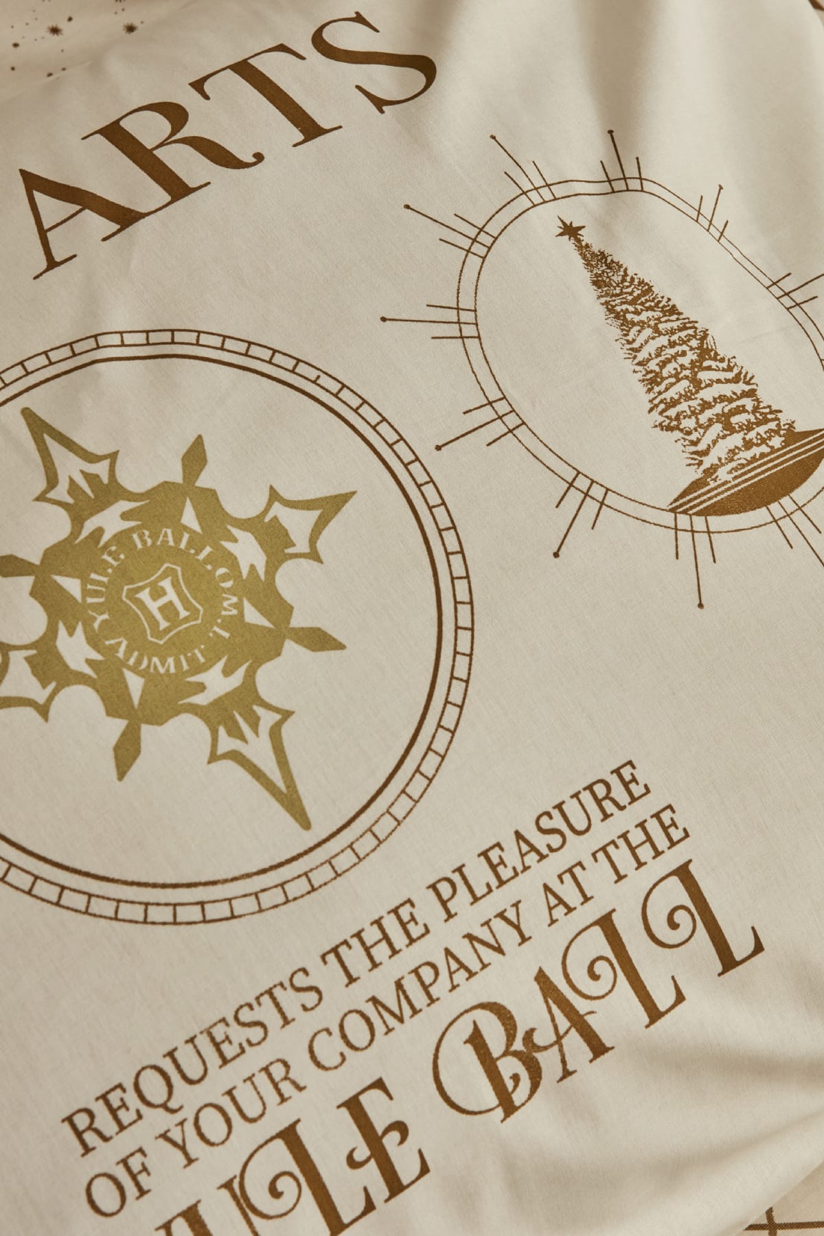 Harry Potter Charm %100 Pamuk Tek Kişilik Nevresim Takımı