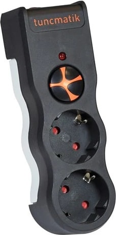 Powersurge 2-Surge Protectıon PLUG-525 Joule-Black