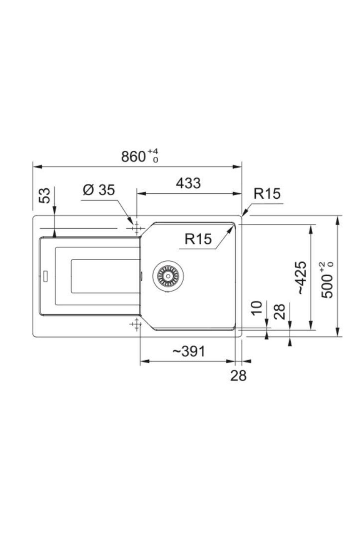 Ubg 611-86 Bianco Eviye Actıve Doccıa Plus Armatür Set