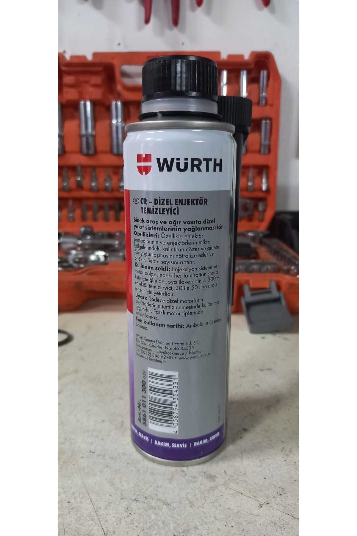 Orijinal Yeni Seri Vuruntuyu Yok Eden Cr - Dizel Enjektör Temizleyici 300 ml Skt:07.2025