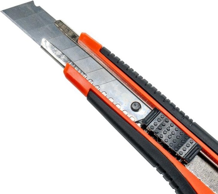 5335 Geniş Maket Bıçağı Falçata Yedekli Set 18 mm