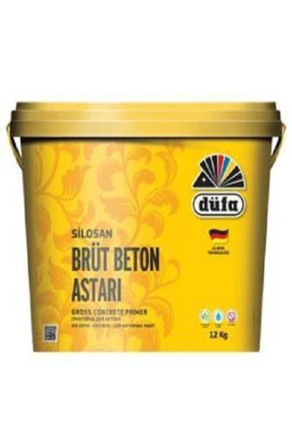 Silosan Brüt Beton Astarı Kırmızı 12 Kg
