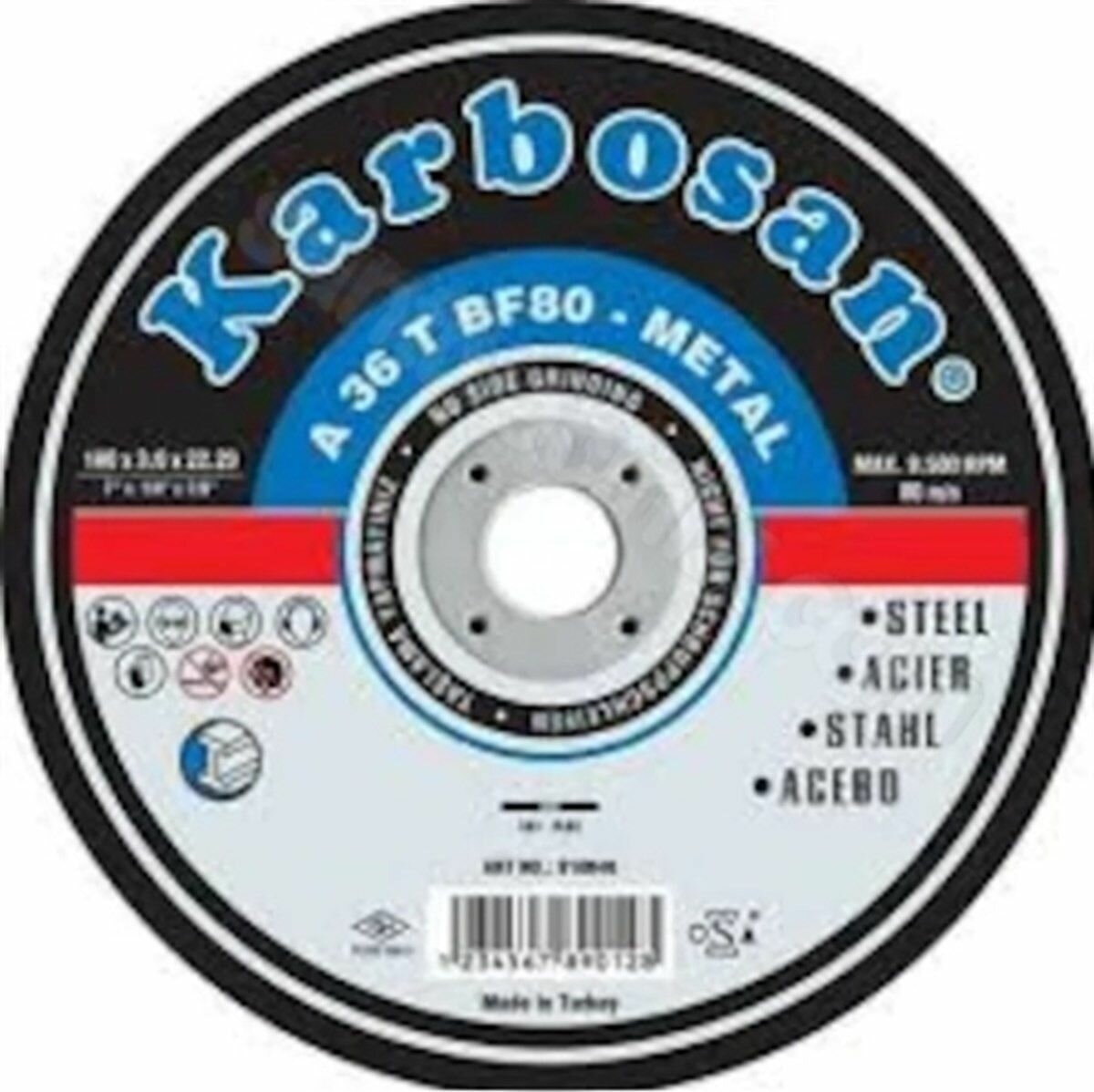 Metal Kesme Taşı 115*3.0*22.23
