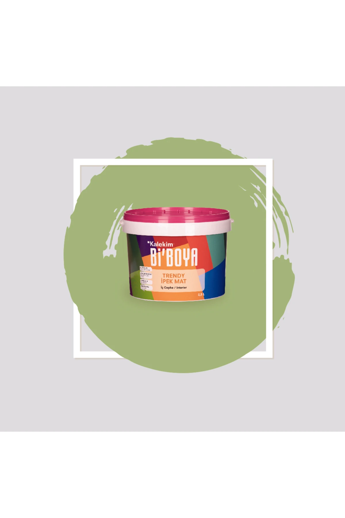 İpek Mat Trendy 2,5 Lt Zümrüt