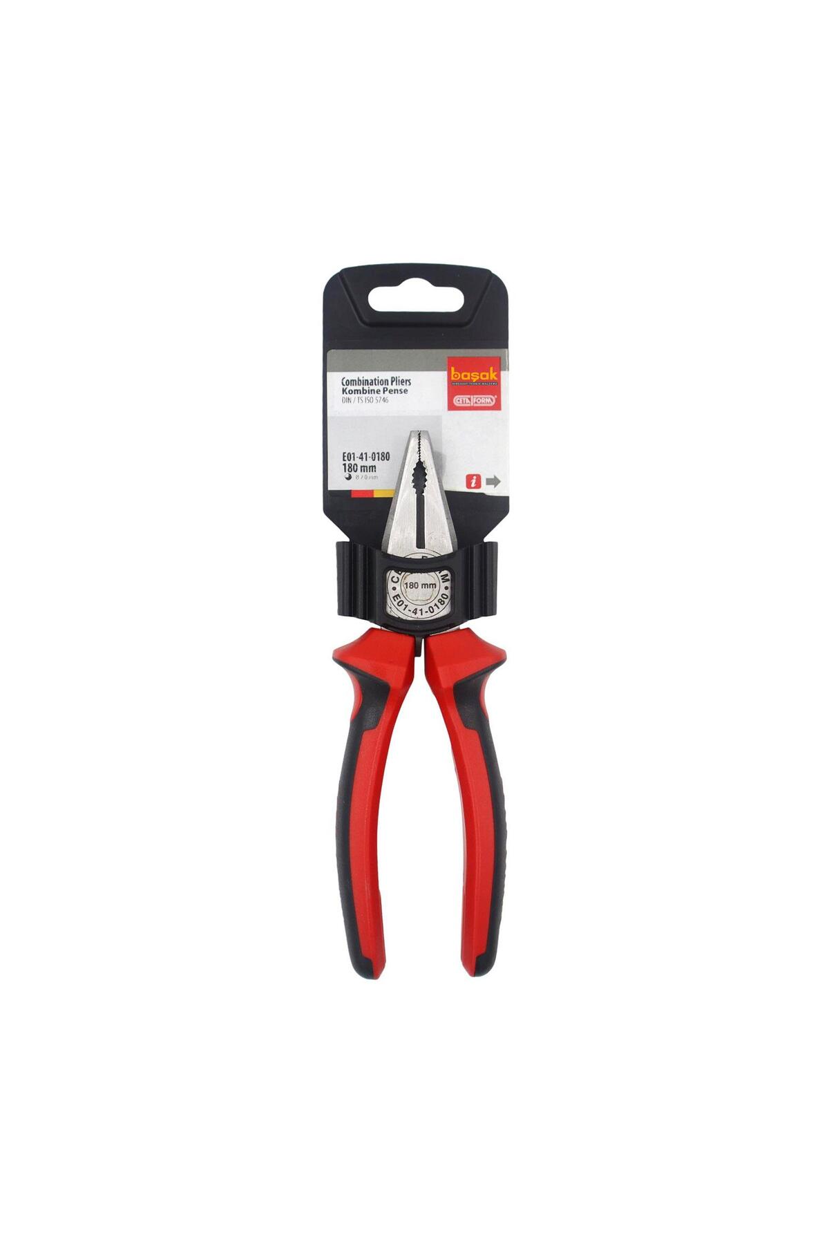 180 Mm Kombine Pense Polisajlı-duotec Sap E01-41-0180