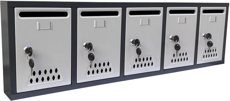 Posta Kutusu 5'li-Antrasit-Gri