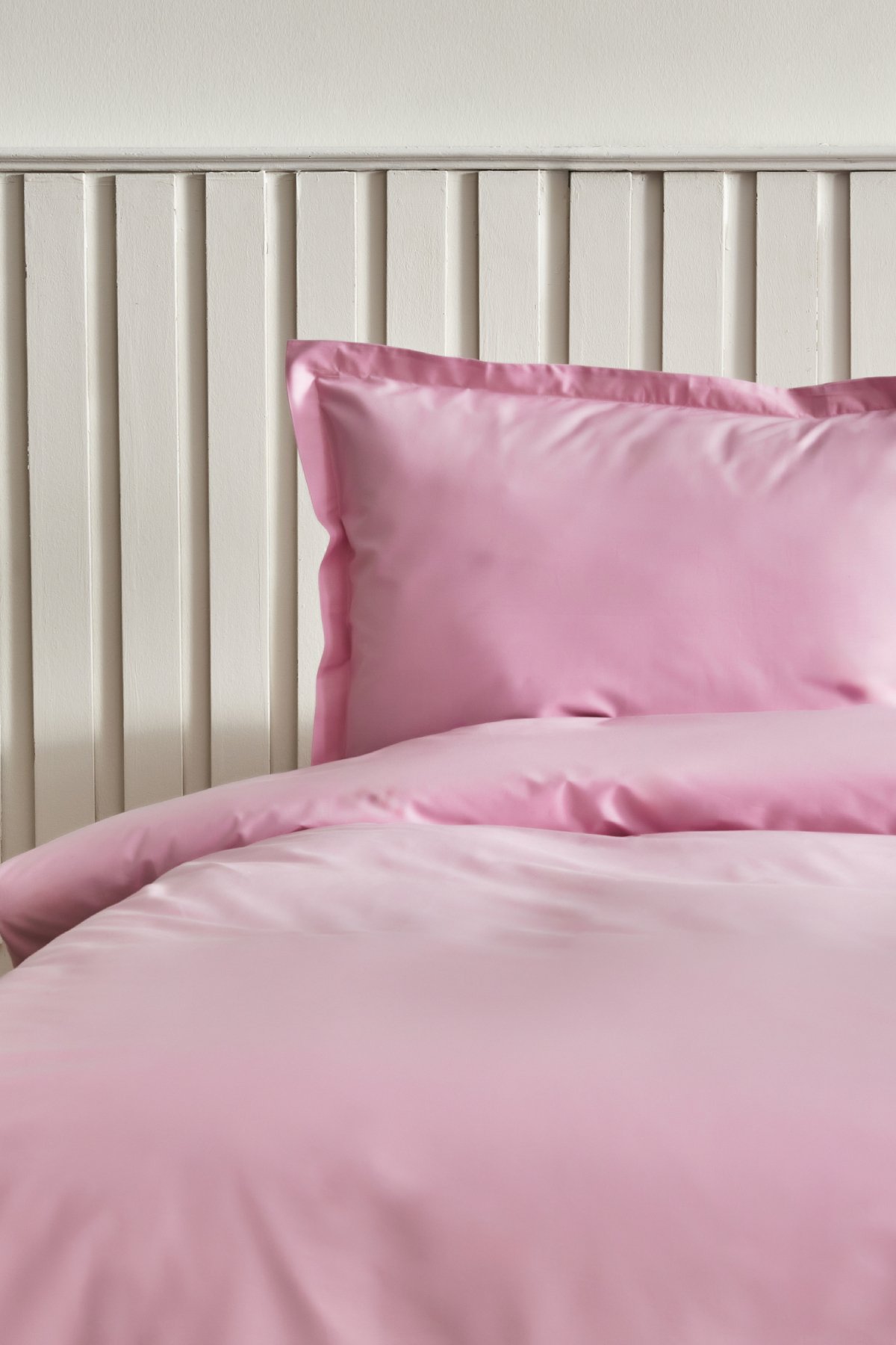 Cool Touch Stripe Çift Kişilik Nevresim Takımı Pembe