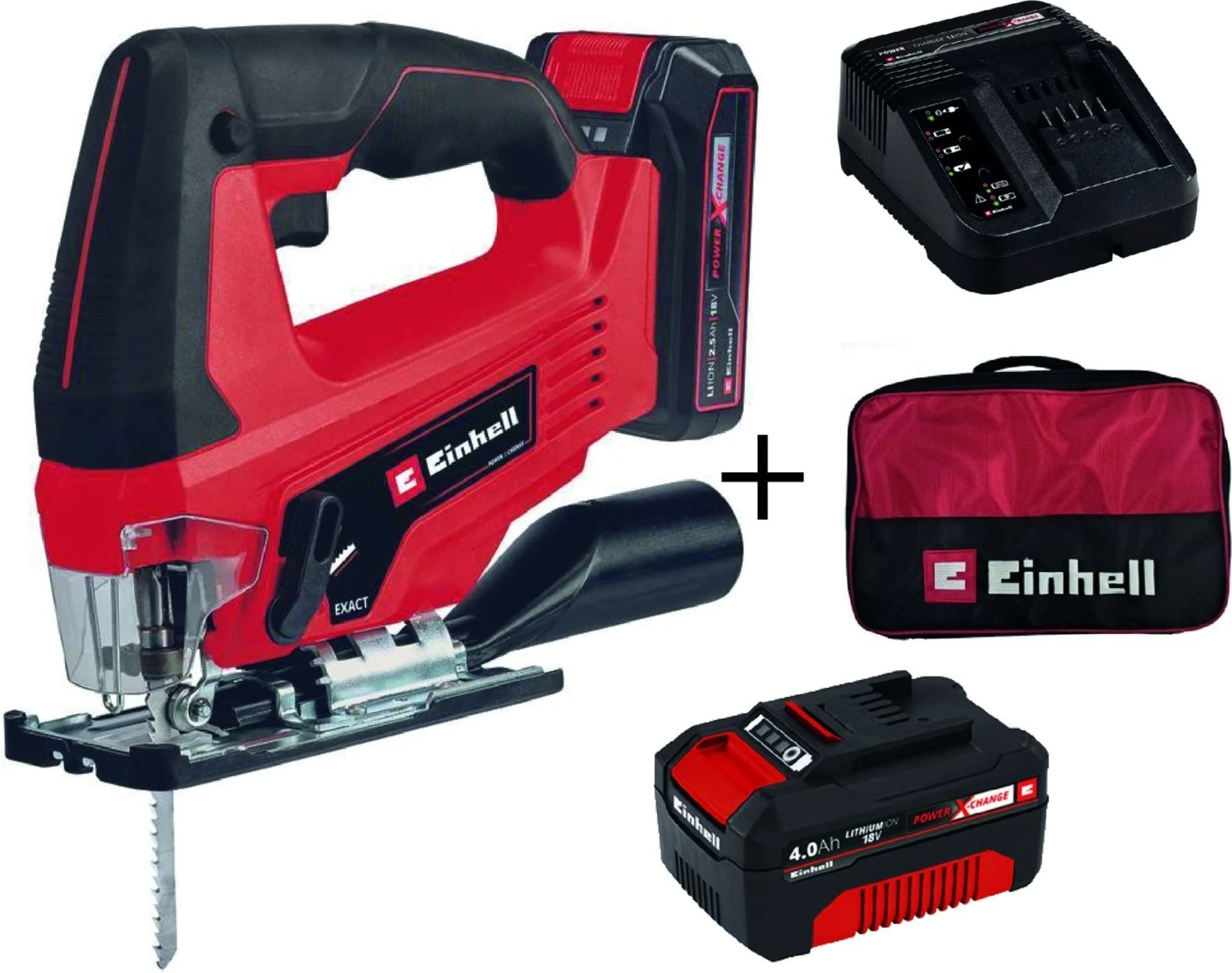 Tc-Js 18 Li Akülü Dekupaj Testere + 4AH Starterkit + Bez Çanta