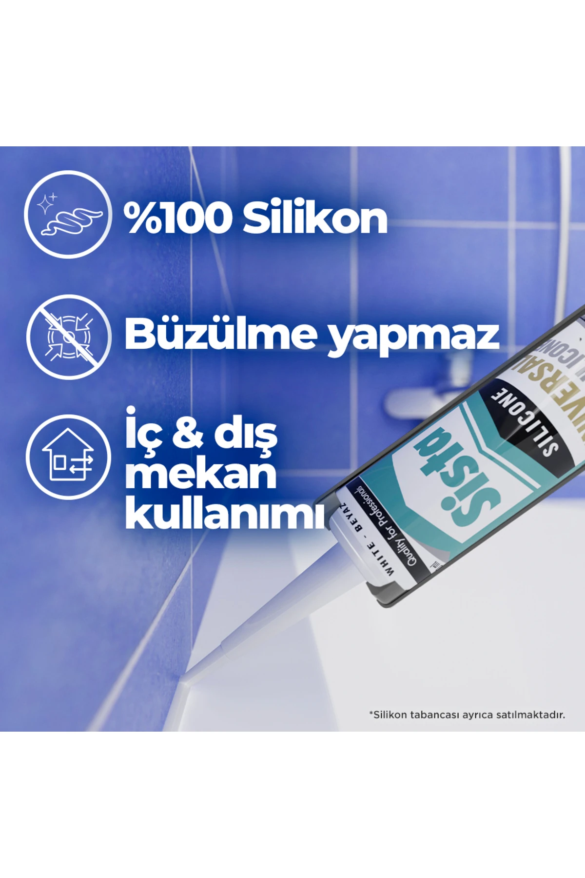 Sista Universal Silikon Beyaz, 280ml