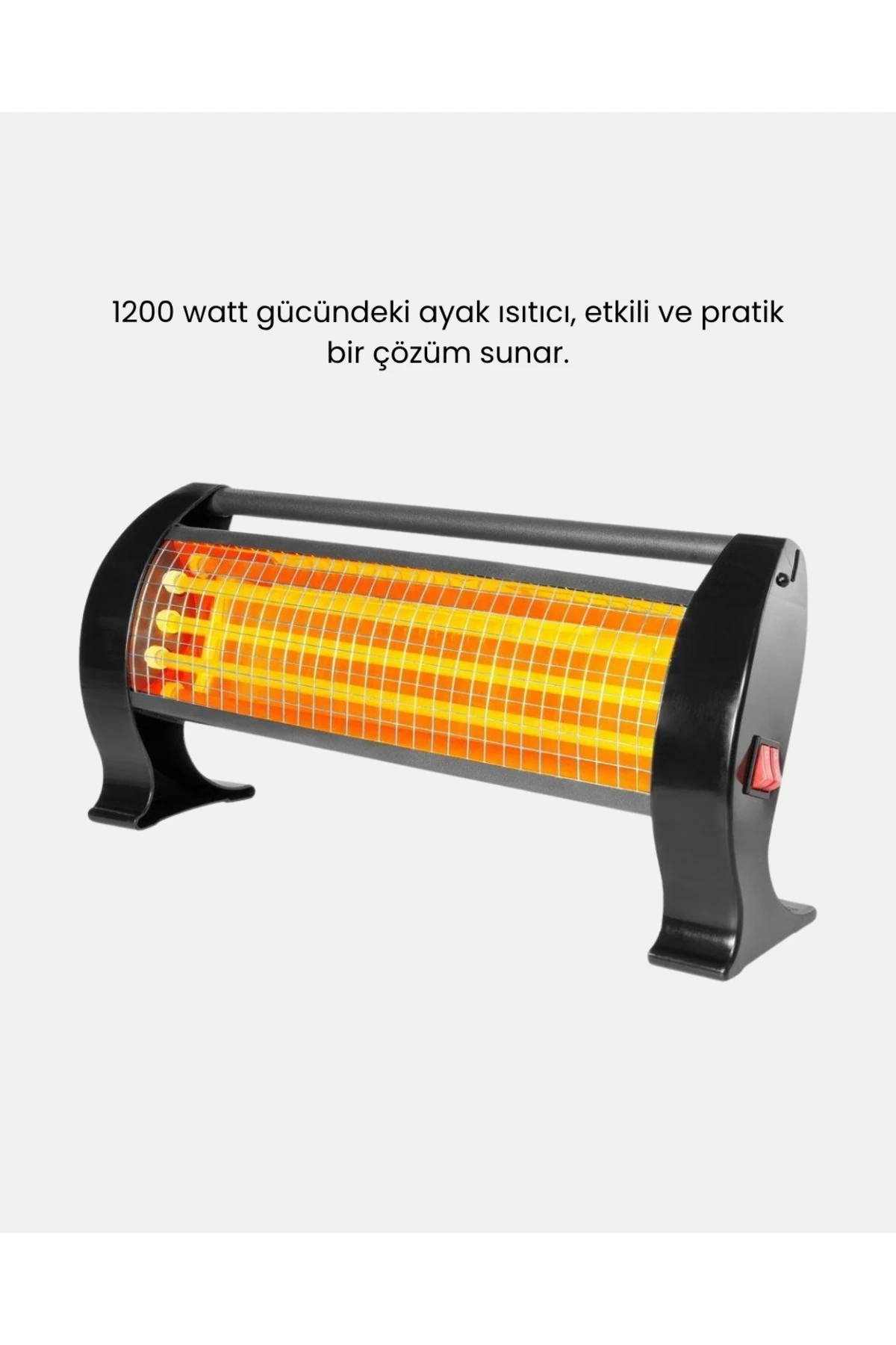 lektrikli Ayak Isıtıcı – 220-240V Geniş Voltaj Destekli Konfor Isıtıcı