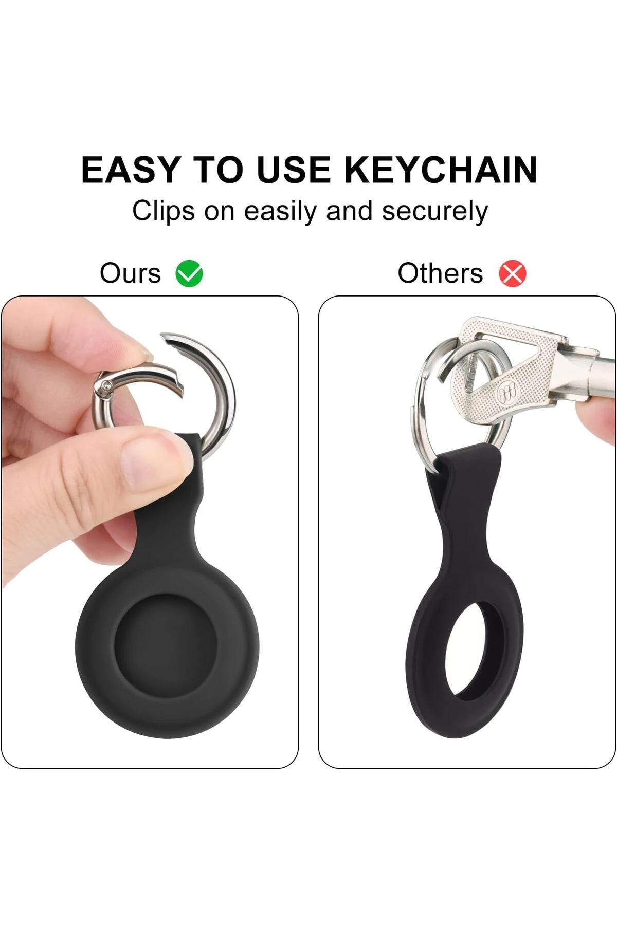 Uyumlu 4’lü Silikon Kılıf Seti Anahtarlık Arkası Kapalı Düşmez Yıkanabilir