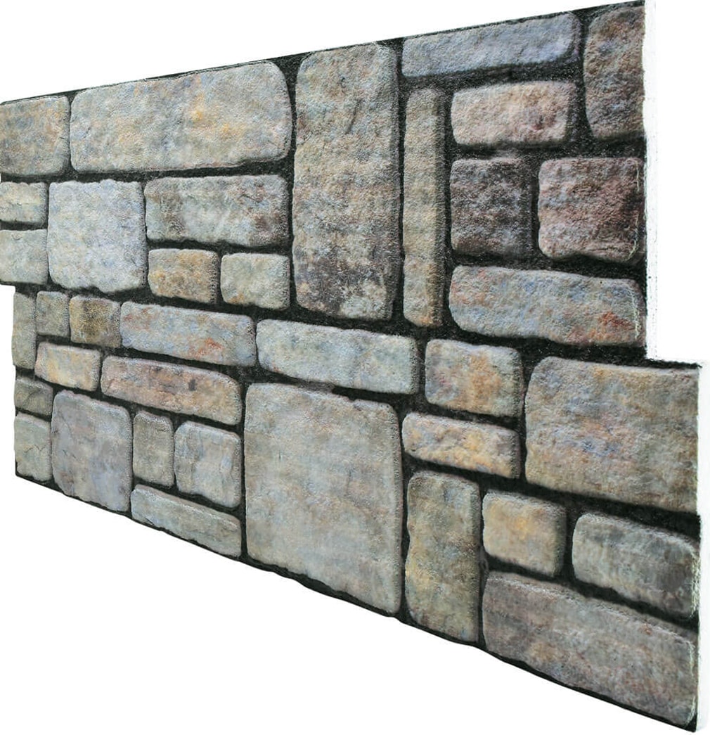 5 Adet(2,5m2) x Karma Taş Desenli 3 Boyutlu Renkli Strafor Köpük Duvar Kaplama Paneli (KR-318)