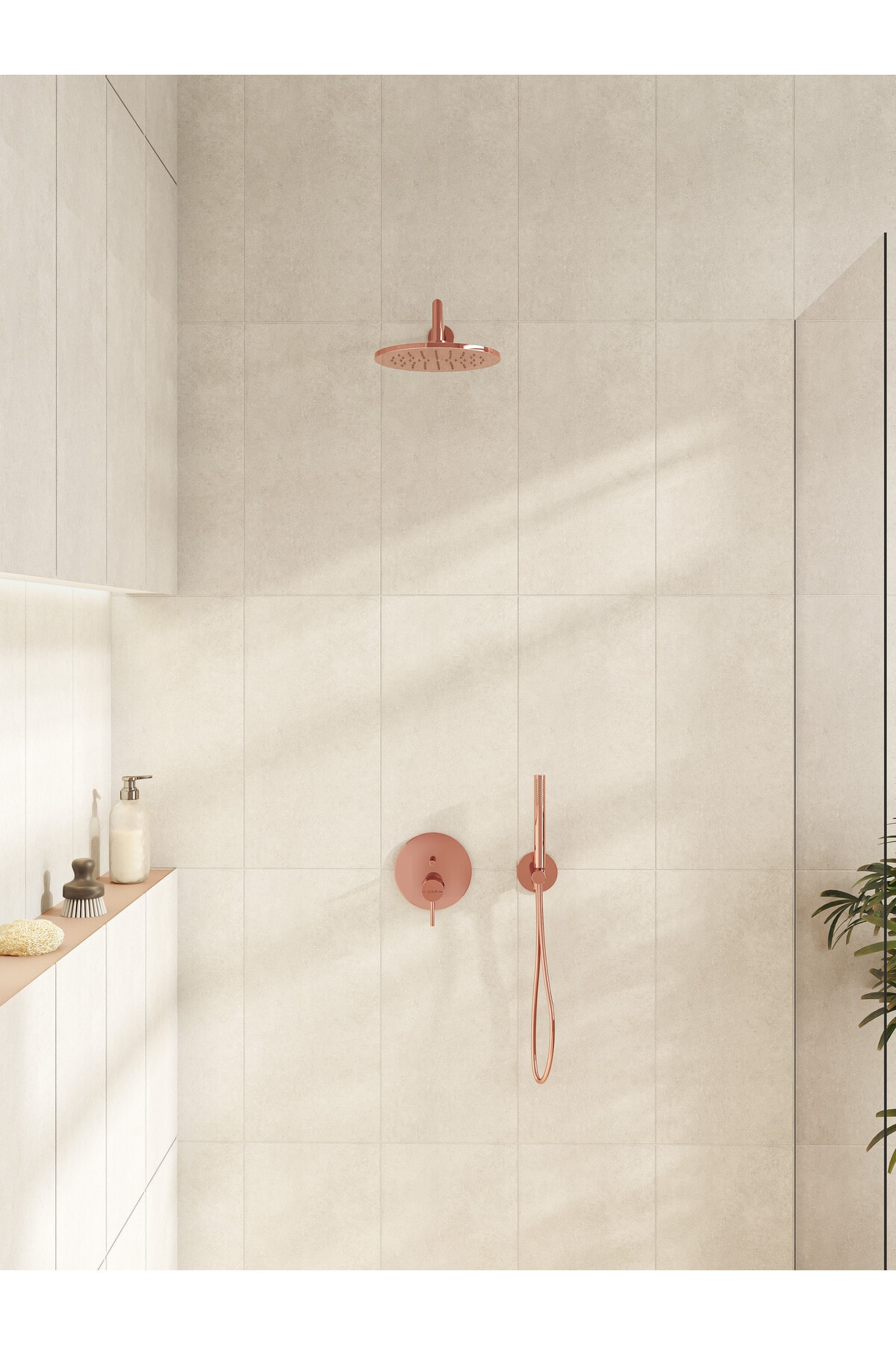 Origin A4262526 Ankastre El Duşu Çıkışı, Bakır