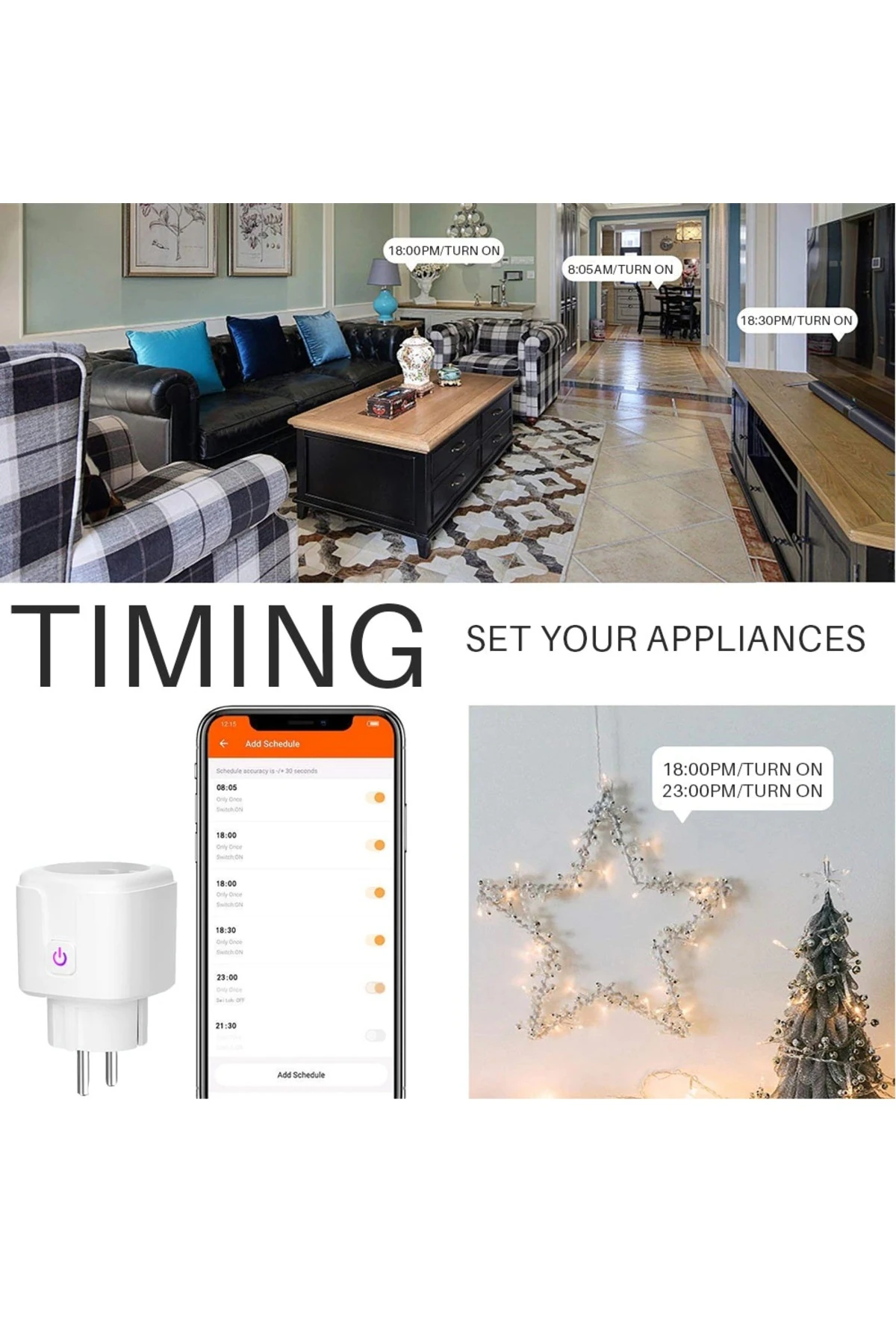 16A KABLOSUZ, ÖLÇÜM ÖZELLİKLİ AKILLI PİRİZ ()