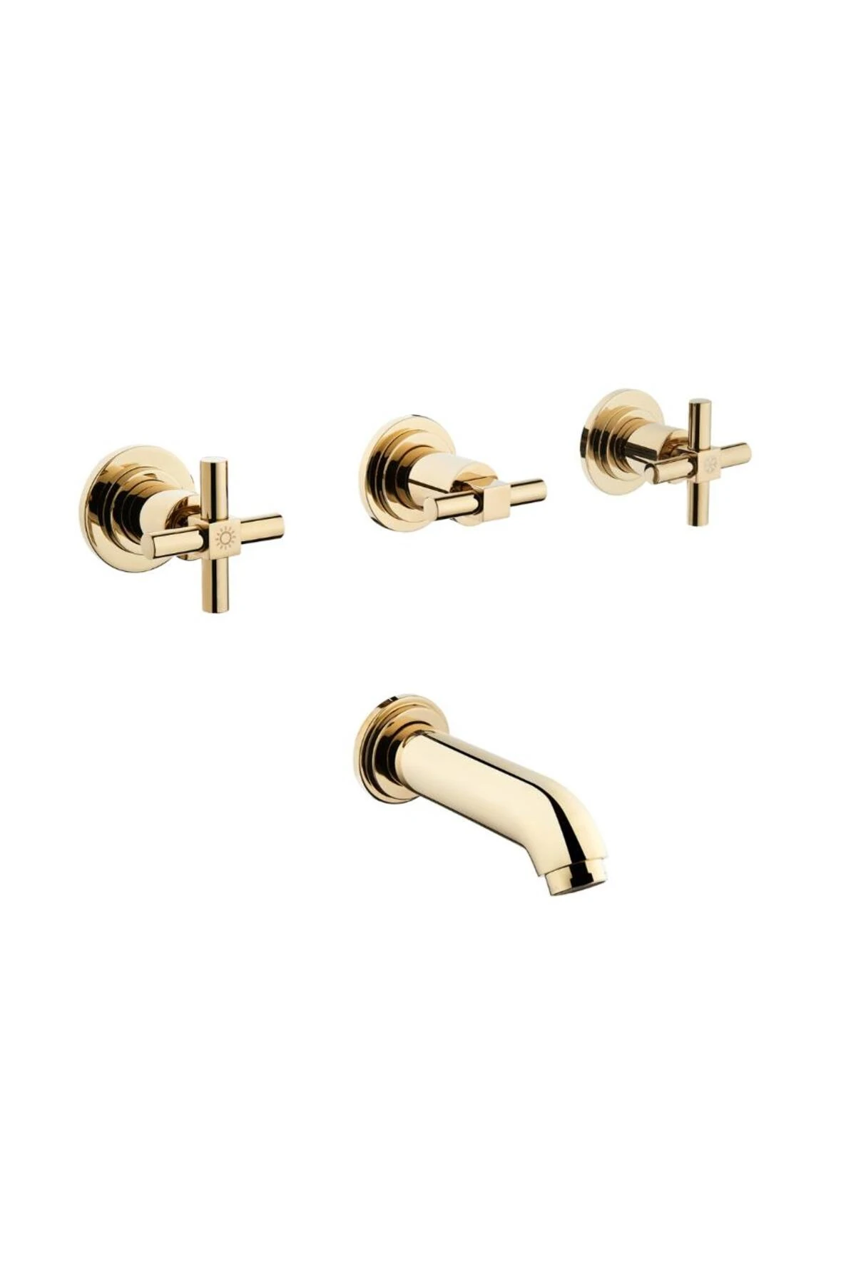 Juno Ankastre Banyo Bataryası (Sıva Üstü Grubu) Altın